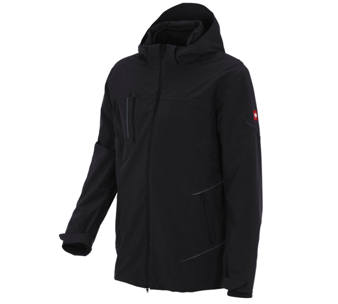 Hauptansicht, e.s.vision, 3 in 1 Funktionsjacke e.s.vision, Herren, schwarz
