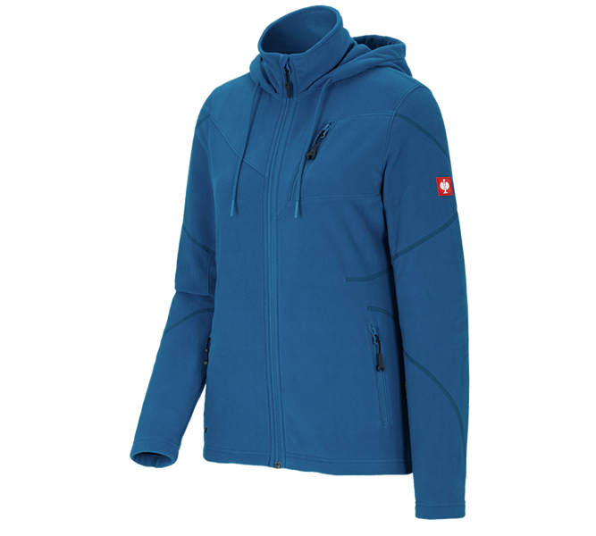Vue principale, Vestes polaires | Vestes en tricot, Veste capuche laine polaire e.s.motion 2020,femmes, atoll