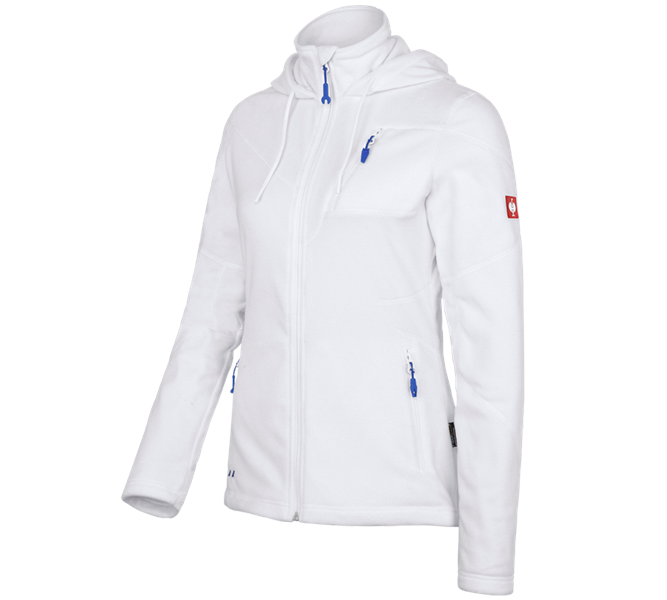 Vue principale, Médicales, Veste capuche laine polaire e.s.motion 2020,femmes, blanc
