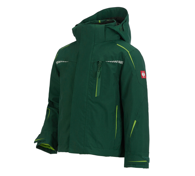 Hauptansicht, Kinder, 3 in 1 Funktionsjacke e.s.motion 2020, Kinder, grün/seegrün