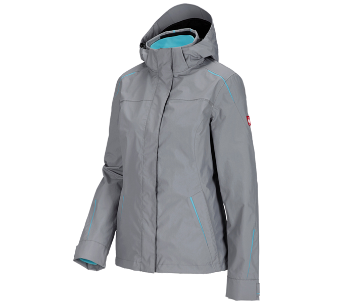 Hauptansicht, e.s.motion 2020, 3 in 1 Funktionsjacke e.s.motion 2020, Damen, platin/capri