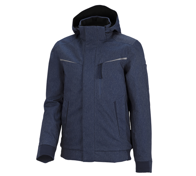 Hauptansicht, e.s.denim workwear, Winter Funktions-Pilotenjacke e.s.motion denim, indigo