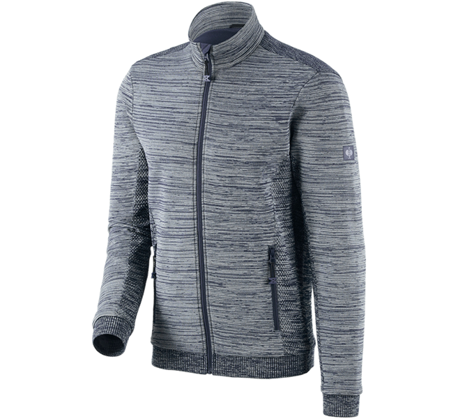 Vue principale, Thèmes, Veste en tricot e.s.motion ten, bleu ardoise