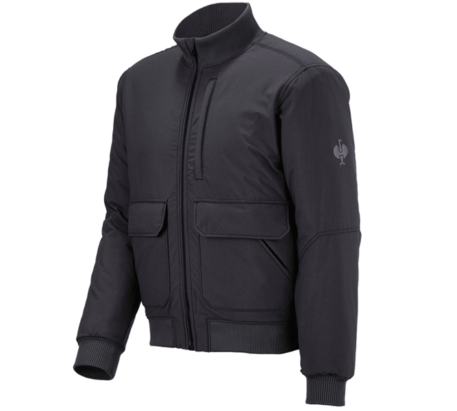 Hauptansicht, SALE, Pilotenjacke e.s.iconic, schwarz