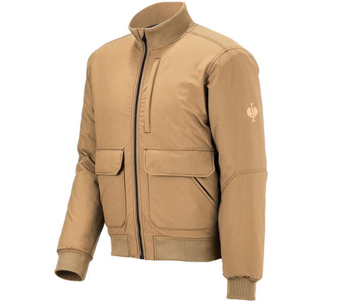 Hoofdaanzicht, Werkjassen, Pilotjack e.s.iconic, amandelbruin