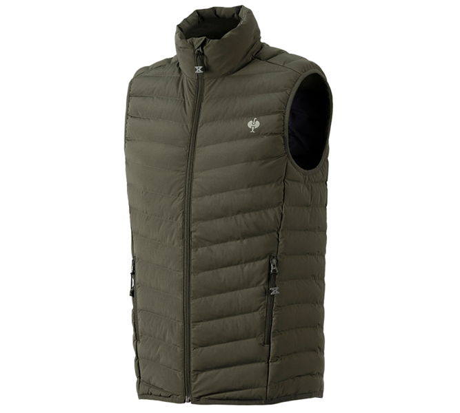 Hoofdaanzicht, Heren, Bodywarmer e.s.motion ten, camouflagegroen