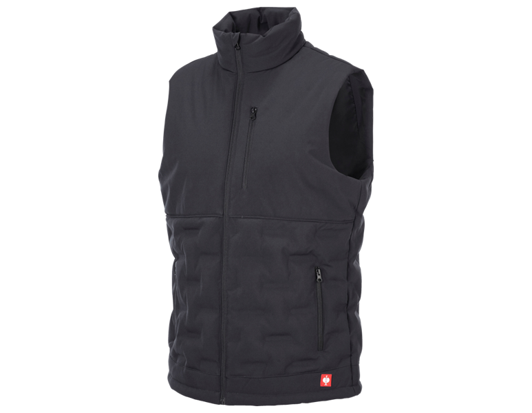 Hoofdaanzicht, Kleding, e.s. Padded-bodywarmer, zwart