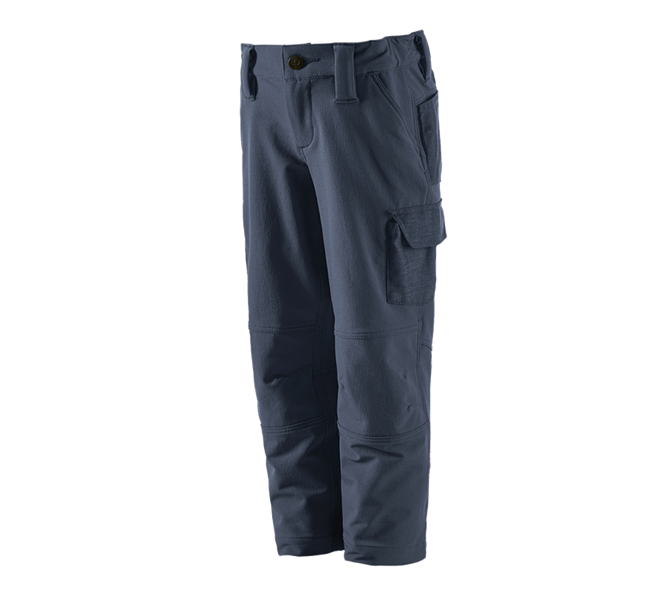 Hauptansicht, Hosen, Funktions Cargohose e.s.dynashield solid,Kinder, pazifik