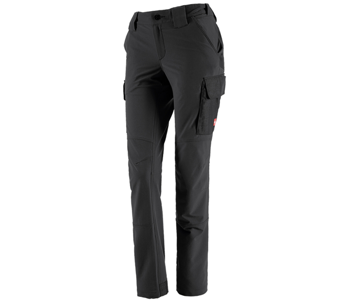 Vue principale, e.s.dynashield, Fonct. pantalon Cargo e.s.dynashield solid, femmes, noir