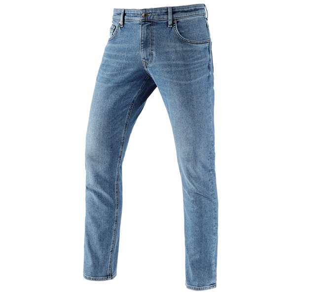 Hauptansicht, Jeans, e.s. Winter 5-Pocket-Stretch-Jeans, stonewashed