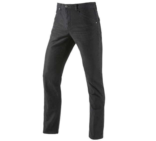 Vue principale, Pantalons élastiques, Pantalon à 5 poches e.s.vintage, noir