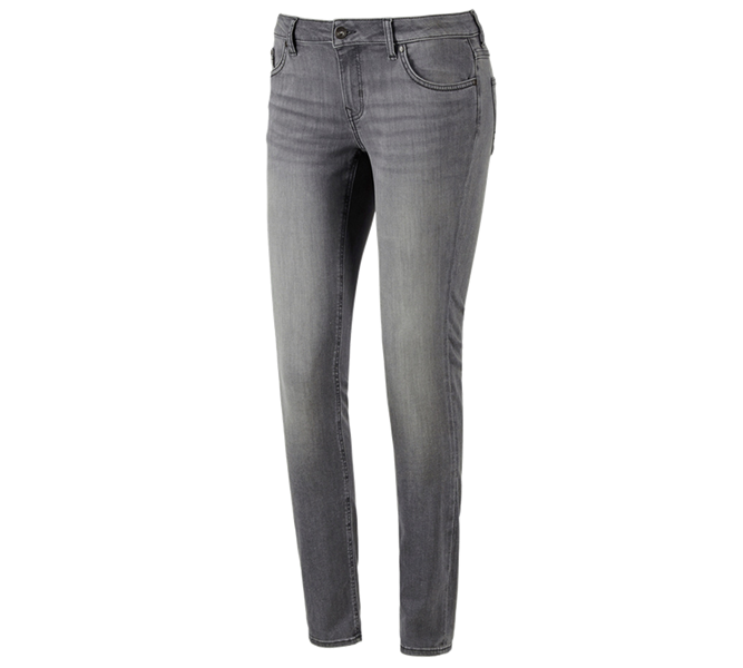 Hoofdaanzicht, Jeans | Spijkerbroeken, e.s. 5-pocket-stretch-jeans, dames, graphitewashed