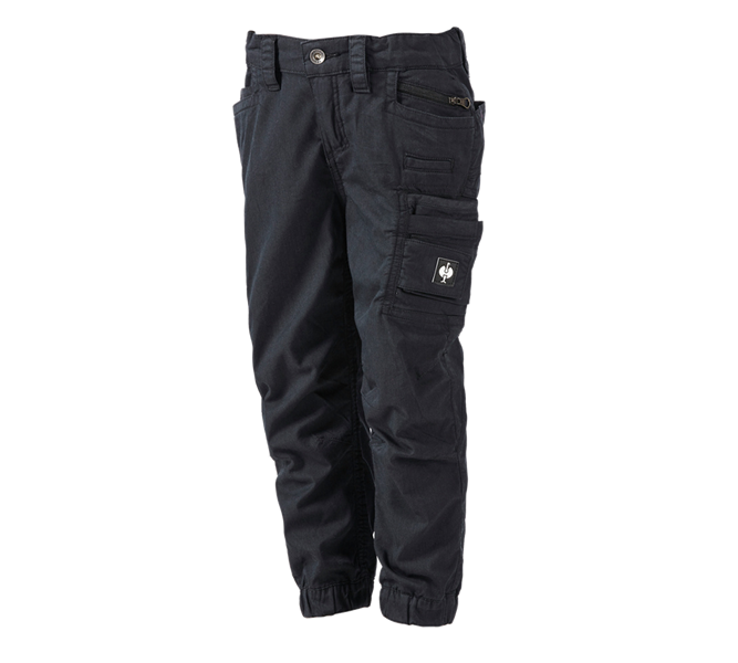 Hauptansicht, Kinder, Cargohose e.s.motion ten Sommer, Kinder, schwarz