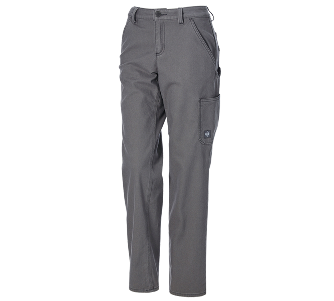 Hoofdaanzicht, Kleding, Werkbroek e.s.iconic, dames, carbongrijs