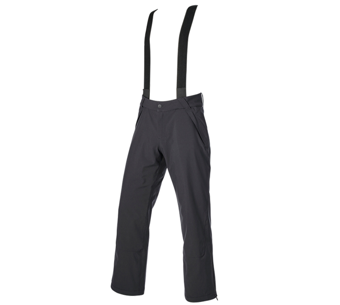 Vue principale, Pantalons élastiques, Pantalon de fonction e.s.trail snow, noir