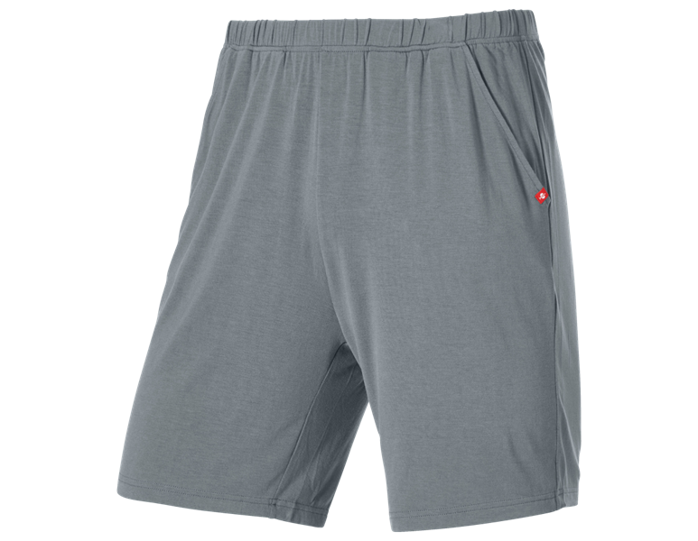 Hoofdaanzicht, Werkkleding, e.s. Modal pyjamashort, nordic grijs
