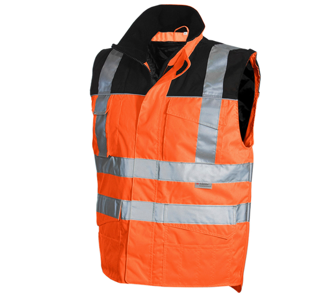 Hoofdaanzicht, Veiligheidsvesten, Veiligheids-bodywarmer e.s.image, signaaloranje