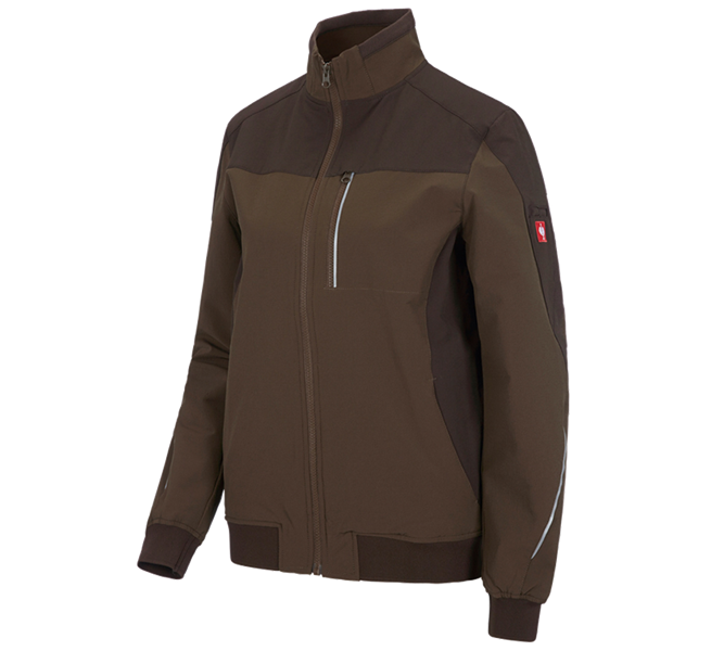 Hauptansicht, e.s.dynashield, Funktions Bundjacke e.s.dynashield, Damen, haselnuss/kastanie