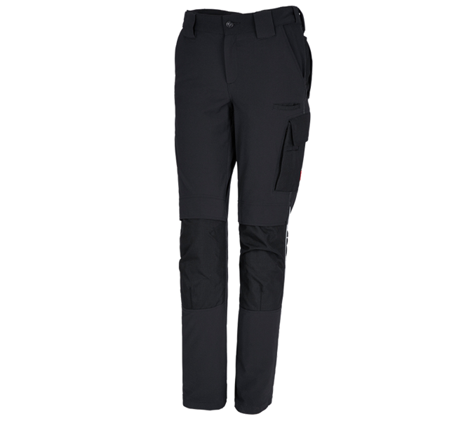 Vue principale, Vêtements, Fonct. pantalon à taille élast. e.s.dynashield, f., noir