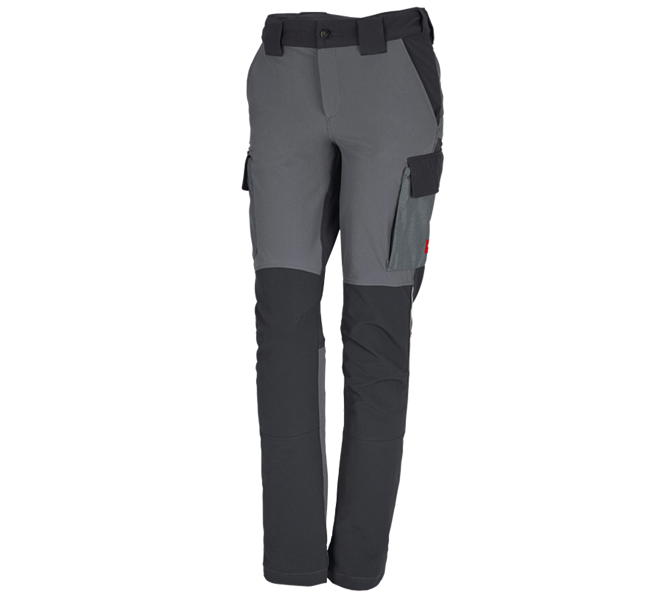 Vue principale, e.s.dynashield, Fonct. pantalon Cargo e.s.dynashield, femmes, ciment/graphite