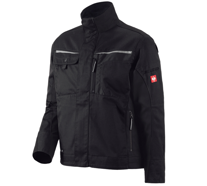 Vue principale, Vestes de travail, Veste de travail e.s.motion, noir