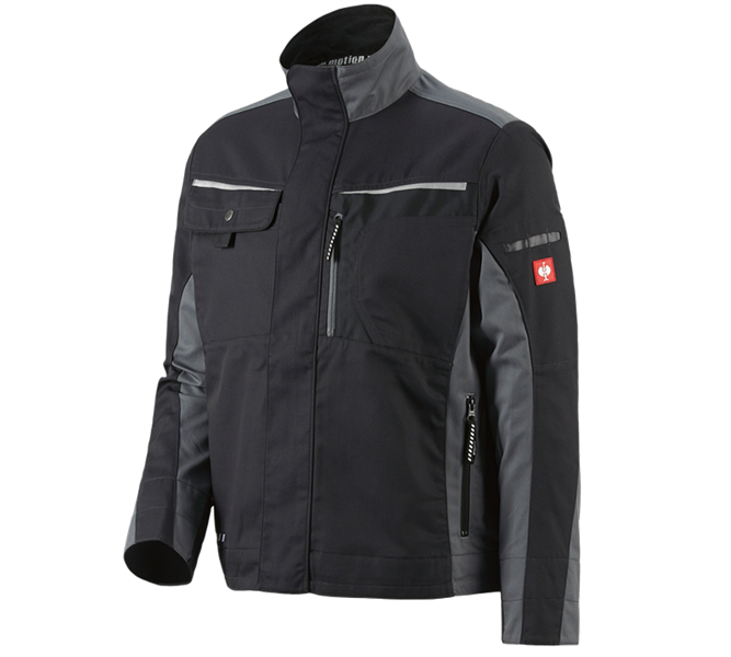 Vue principale, e.s.motion, Veste de travail e.s.motion, graphite/ciment