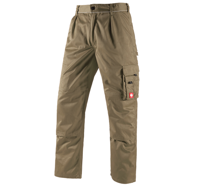 Vue principale, Menuisiers, Pantalon à taille élastique e.s.classic, kaki