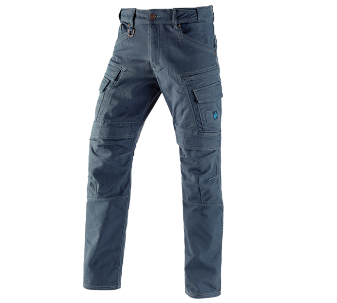 Vue principale, Aperçu des collections e.s., Pantalon cargo de travail e.s.vintage, bleu arctique