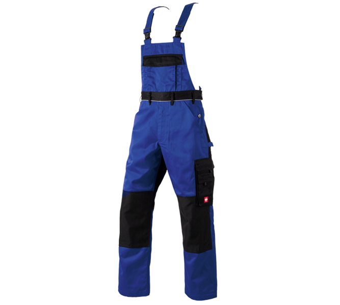 Vue principale, e.s.image, Salopette e.s.image, bleu royal/noir