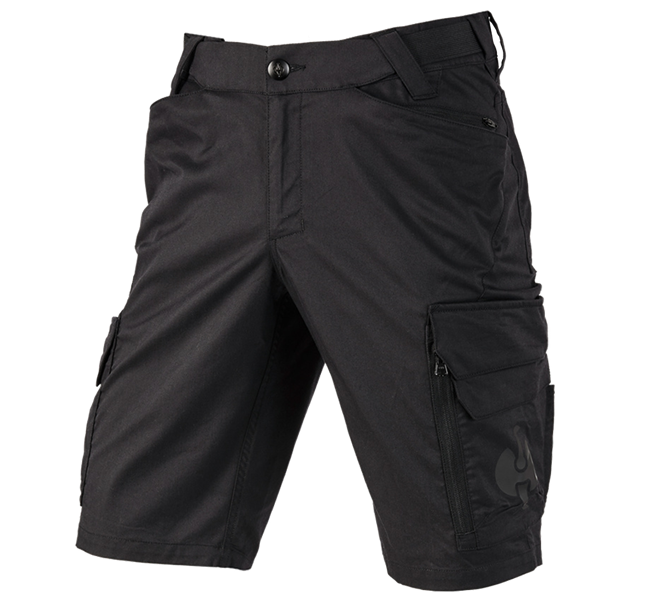 Hoofdaanzicht, Shorts | 3/4 Broeken, Short e.s.trail, zwart