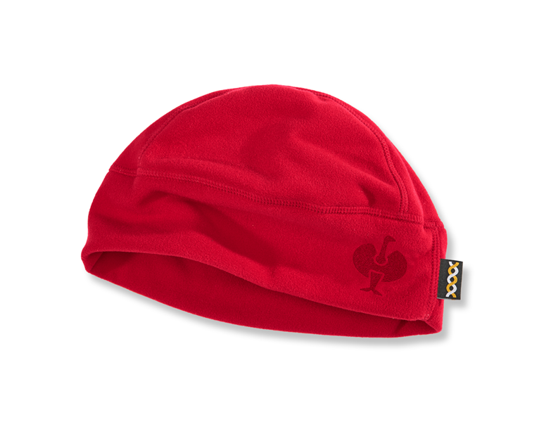 Vue principale, Couvre-chef, e.s. FIBERTWIN® microfleece bonnet, rouge vif