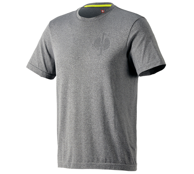 Hoofdaanzicht, Zoeken, T-Shirt seamless  e.s.trail, bazaltgrijs melange