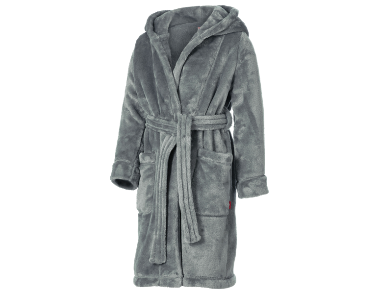 Hoofdaanzicht, Homewear | Pyjamas, e.s. Badjas, kinderen, nordic grijs
