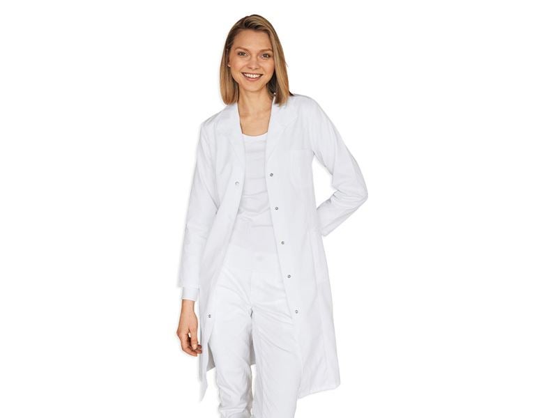 Vue principale, Vêtements, Manteau professionnel Sophie, blanc