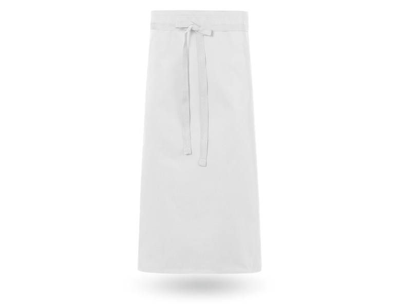 Vue principale, Tabliers de service, Tablier de bistrot Eindhoven, blanc