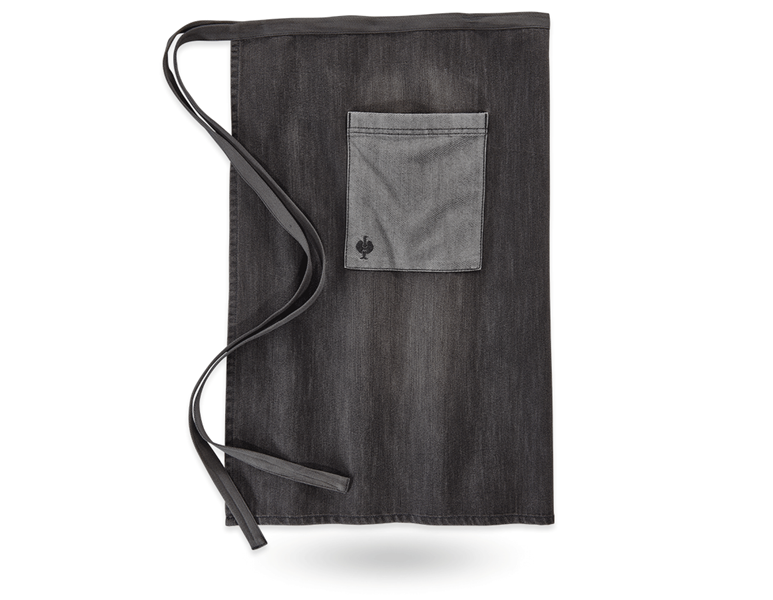 Hoofdaanzicht, Horeca | Koks, e.s. Voorbindschorten denim, graphitewashed