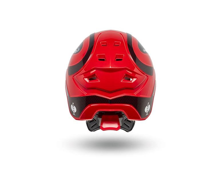 Schutzhelm Bauhelm Helm Arbeitsschutz ABS-Kunststoff Orange Gr. 52-62cm NEU TOP