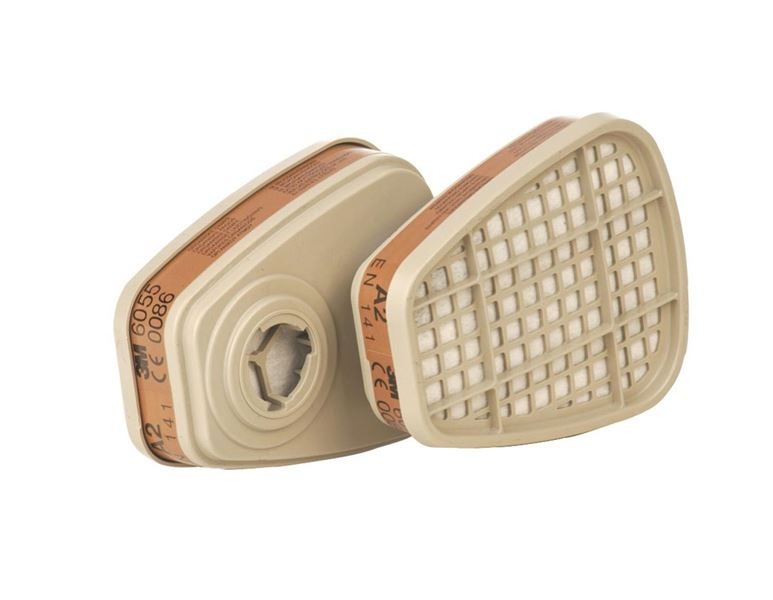 Vue principale, Protection respiratoire, 3M Cartouche de filtre 6055, A2, paires