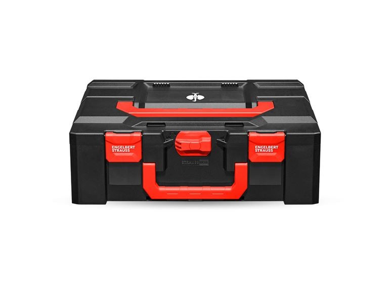 Vue principale, Outils, STRAUSSbox 165 large, noir/rouge