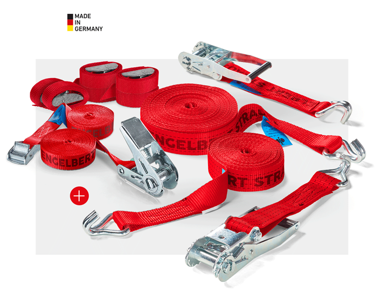 Vue principale, Sécurité du chargement, Kit de dispositif d’arrimage professionnel