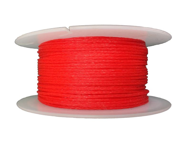 Hoofdaanzicht, Bouwtoebehoren, Metselaarsdraad polyethyleen, rood 50 m, rood