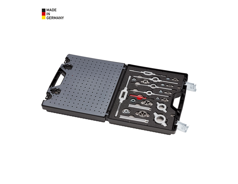 Vue principale, Outils filetés | Outils de coupe, e.s. Jeu d'outils de taraudage pour le métal prof.