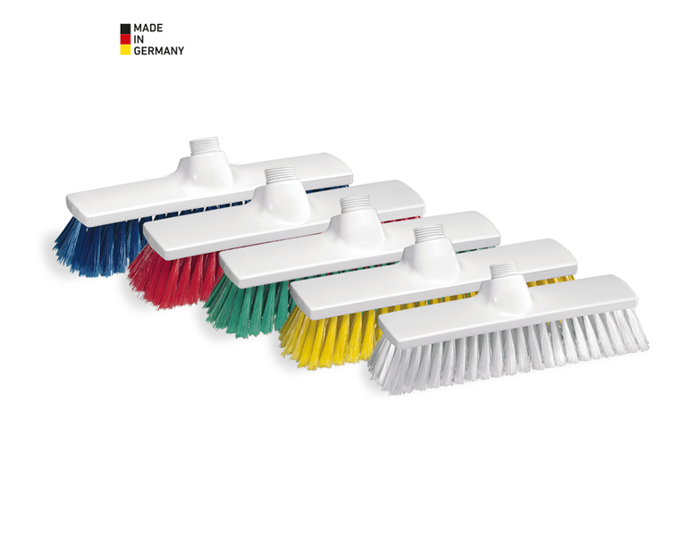 Hoofdaanzicht, Bezems, Kamerbezem, 300 mm, rood