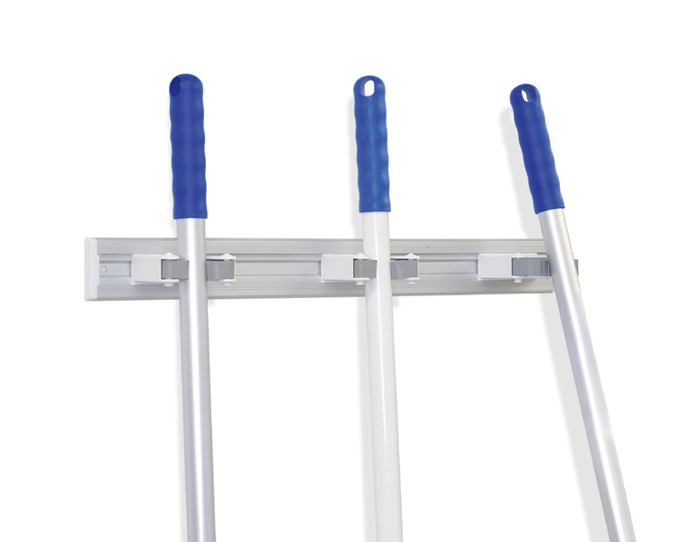 Vue principale, Manches, Porte-outils mural en alu