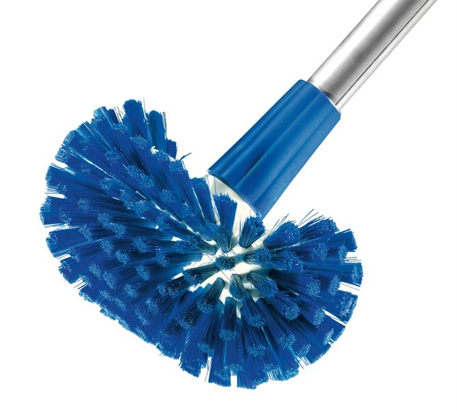 Vue principale, Brosses, Brosse pour réservoir à lait, bleu s. manche, bleu