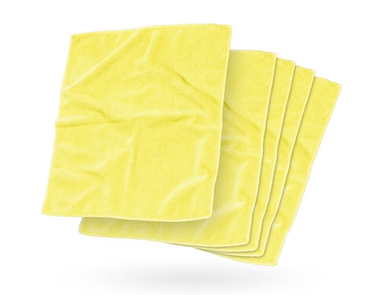 Hoofdaanzicht, Schoenenaccessoires, Microvezeldoekjes Soft Wish, geel