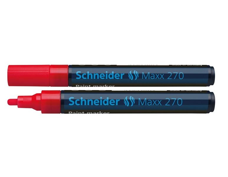 Hoofdaanzicht, Schrijven | Corrigeren, Industriële Lakmarkeerstift 270, rood