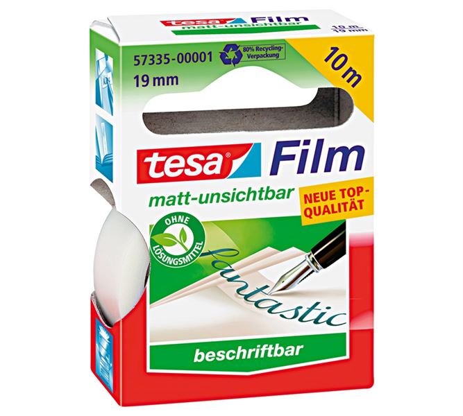 Hauptansicht, Schreibtischzubehör, tesa Klebefilm, matt-unsichtbar