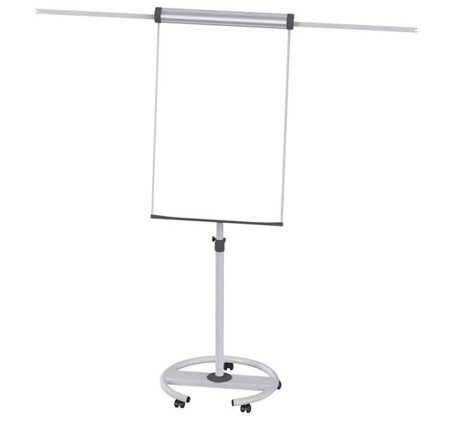 Vue principale, Fournitures de bureau, Flipchart mobile, gris