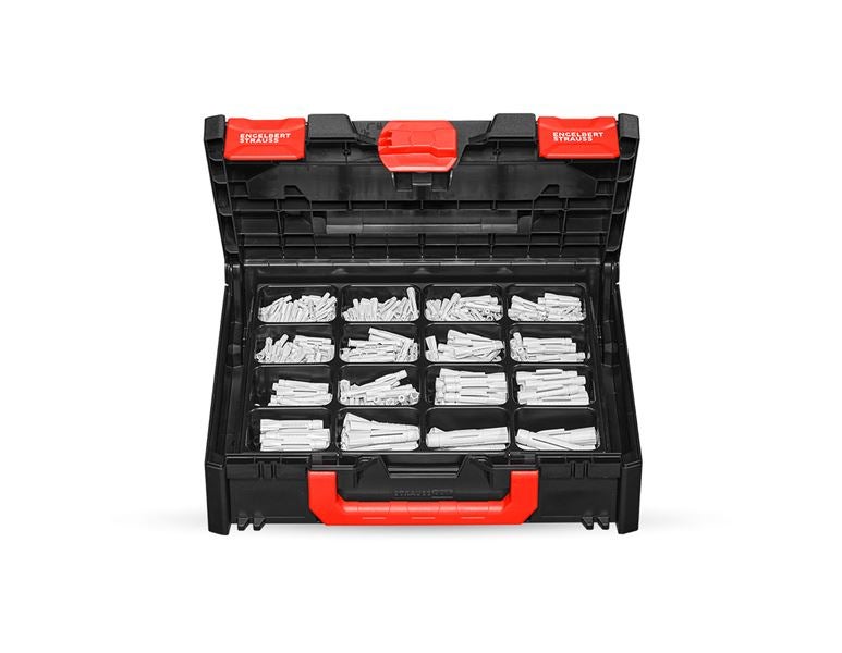Hoofdaanzicht, Pluggen, Assortiment universele pluggen UD in STRAUSSbox